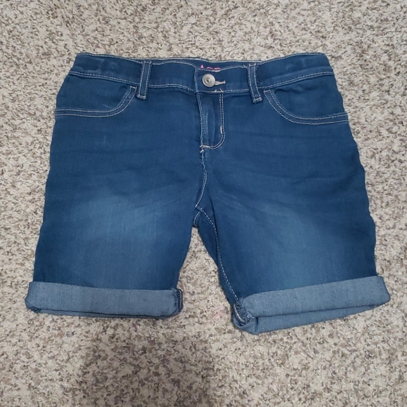 Children's Place 6 plus bermuda jean shorts - Picture 1 of 4